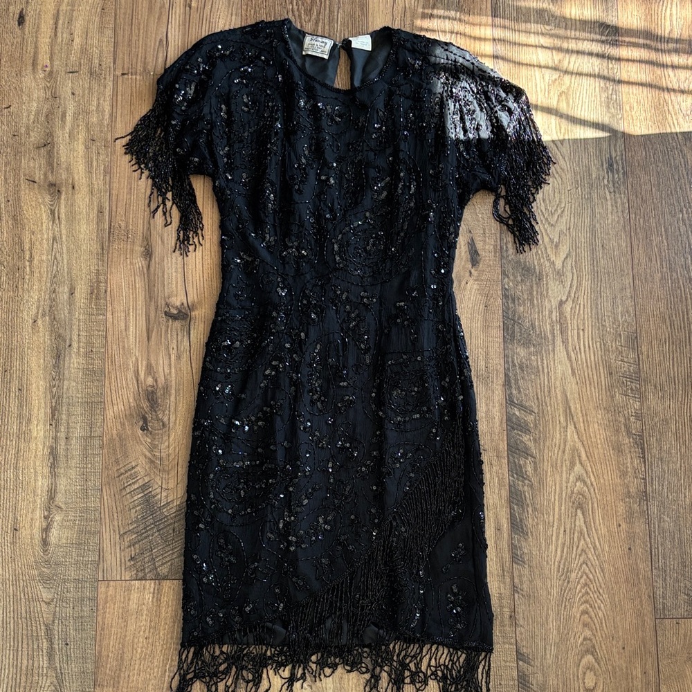 Stènay Vintage Beaded Shift Dress